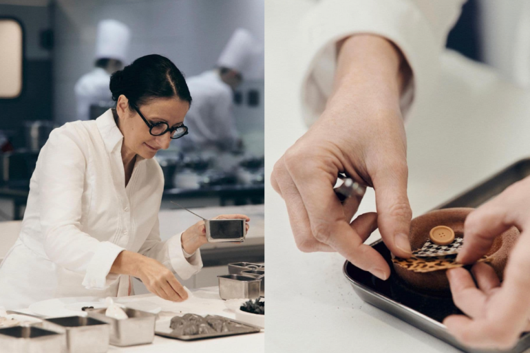 La chef francesa Anne-Sophie Pic, la mujer con más estrellas Michelin en el mundo, ha colaborado con Dior Café Osaka.