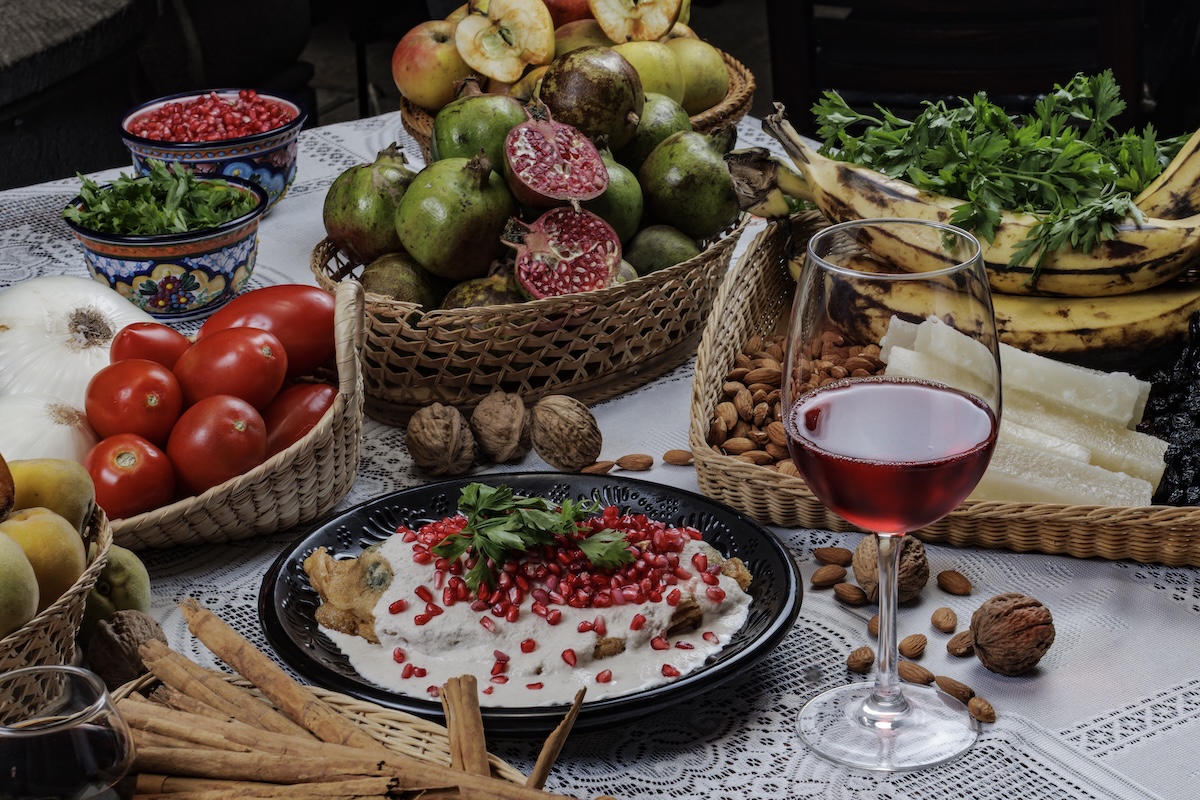 Platillo de Chile en Nogada