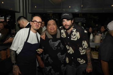 Lucho Martínez, Luis Arellano y Bernardo Galindo en el Décimo aniversario de La Docena. Fotos: Ricardo Ramírez