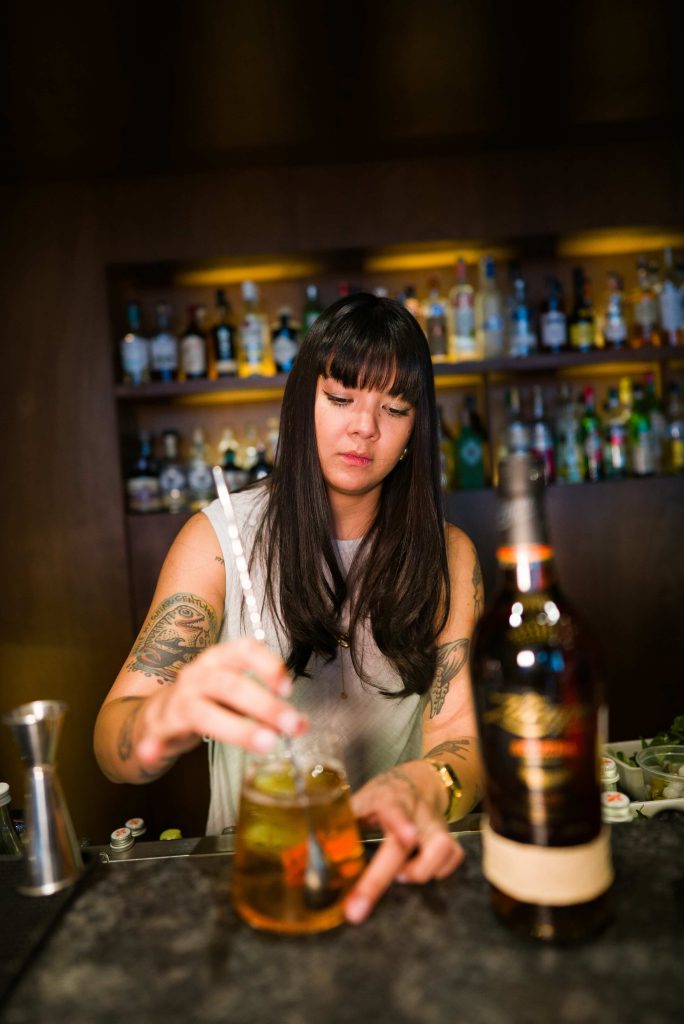 Ody Cruz, embajadora de Ron Zacapa en México. Foto: Jesús Montealegre.