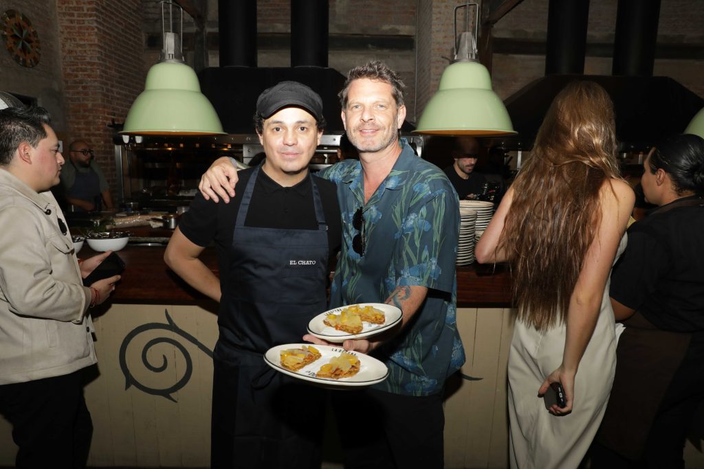 El chef Álvaro Clavijo en el Décimo aniversario de La Docena. Fotos: Ricardo Ramírez.