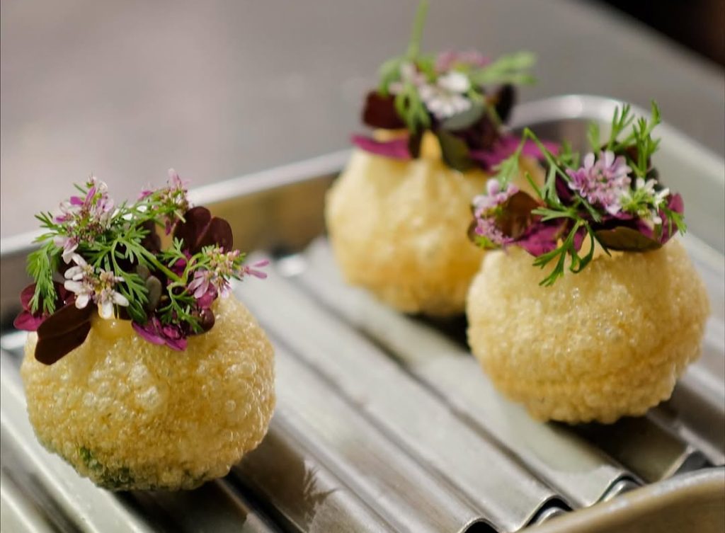 Infladita de cangrejo. Foto: Quintonil