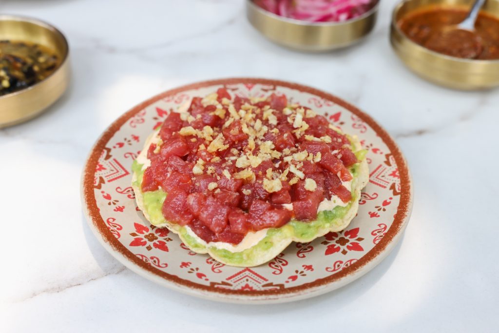 Tostada de atún
